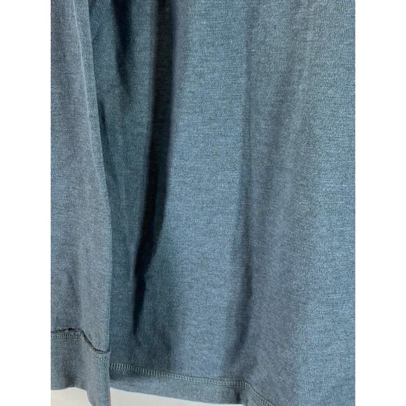 BANANA REPUBLIC Men's Blue Quarter-Zip Cotton Pullover Sweater SZ M - Picture 5 of 11